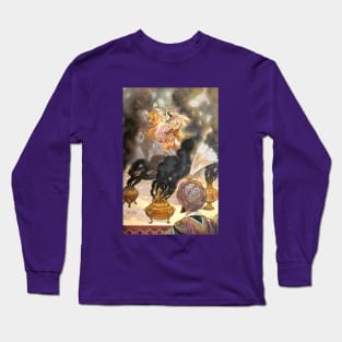 The Talking Bird speaks in Arabian Nights Long Sleeve T-Shirt